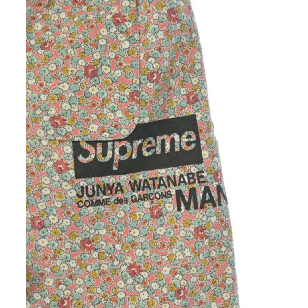 Supreme(シュプリーム)のSupreme シュプリーム スウェットパンツ M ピンクx水色x白等(花柄) 【古着】【中古】 メンズのパンツ(その他)の商品写真