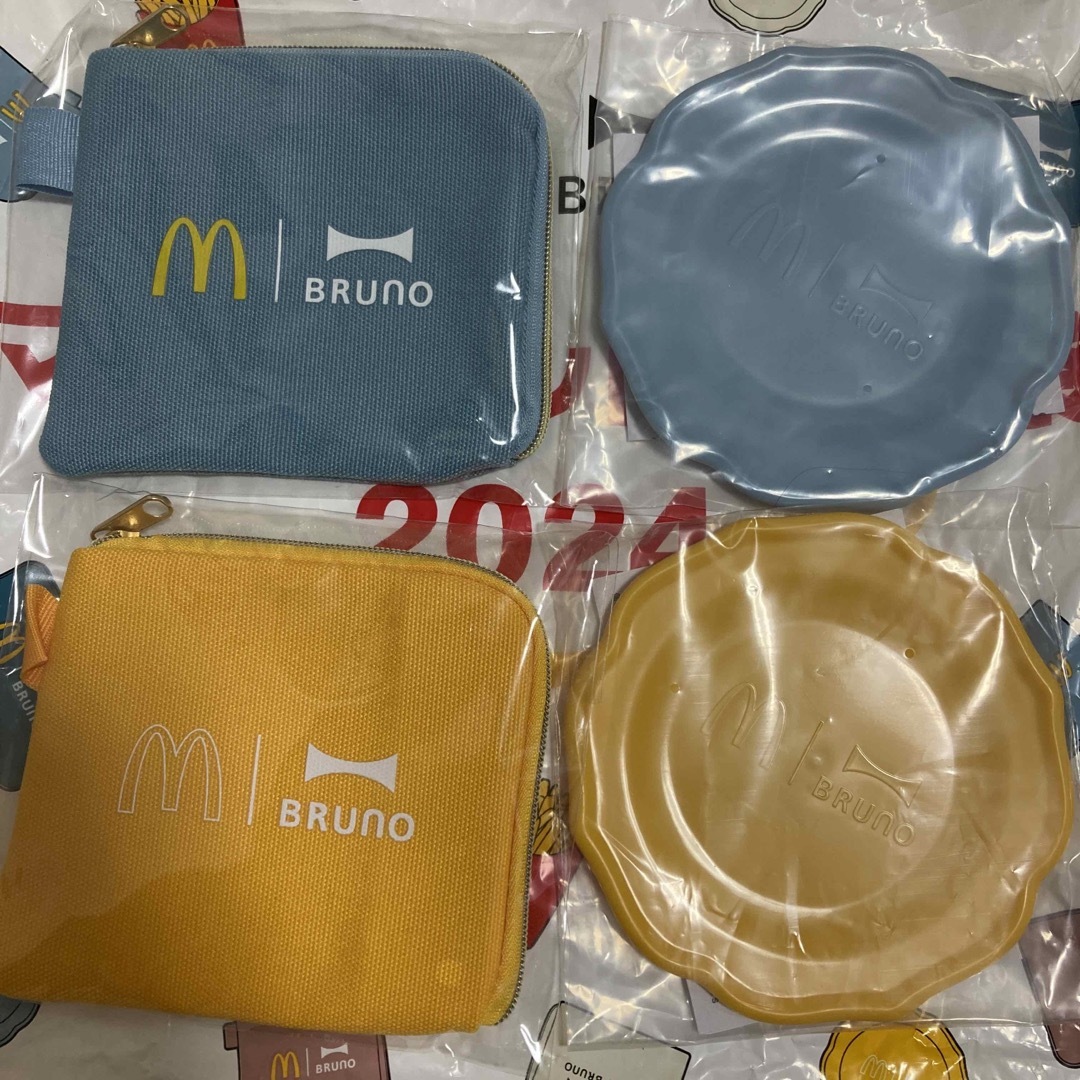 BRUNO(ブルーノ)のマック　福袋　マクドナルド　2024年　グッズ　ブルーノ　BRUNO エンタメ/ホビーのコレクション(ノベルティグッズ)の商品写真