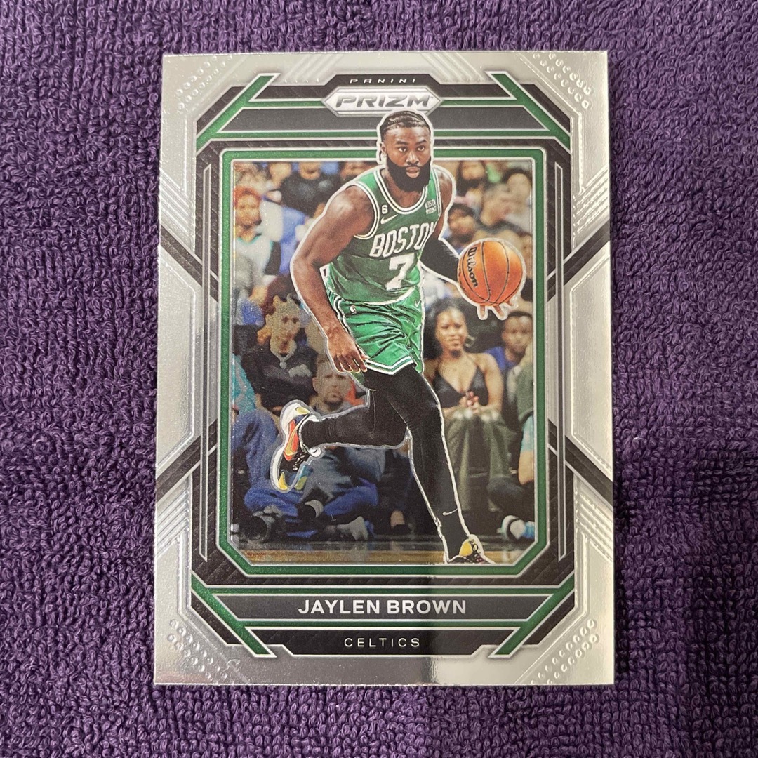 ジェイレン・ブラウン 3枚 Celtics Prizm NBA エンタメ/ホビーのトレーディングカード(シングルカード)の商品写真
