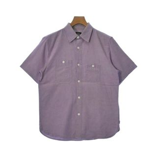 ステューシー(STUSSY)のSTUSSY ステューシー カジュアルシャツ M 紫 【古着】【中古】(シャツ)