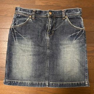 ラングラー(Wrangler)のデニムスカート(ひざ丈スカート)