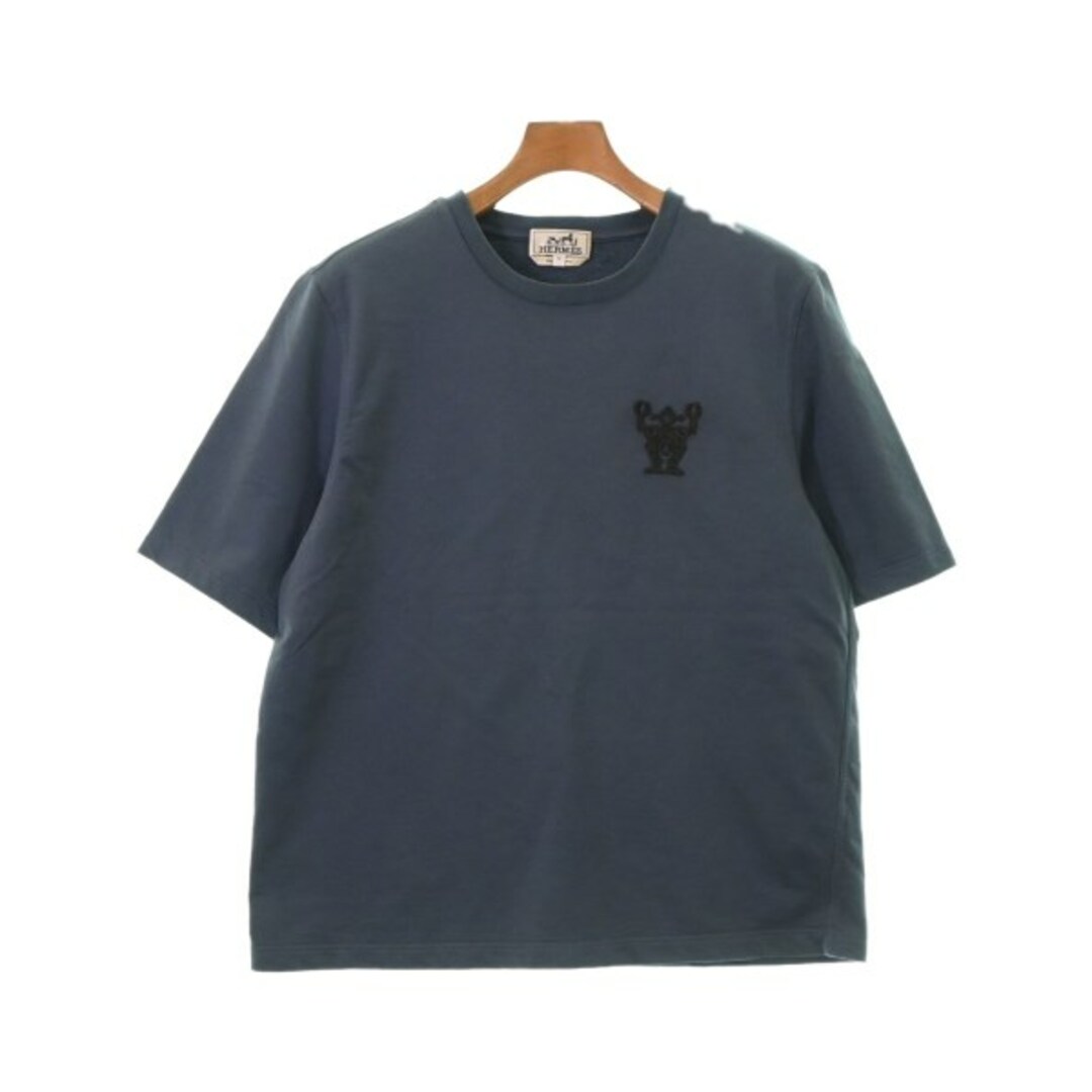 HERMES エルメス Tシャツ・カットソー M 緑系 【古着】【中古】 HERMES エルメス Tシャツ・カットソー M 緑系 【古着】【中古】