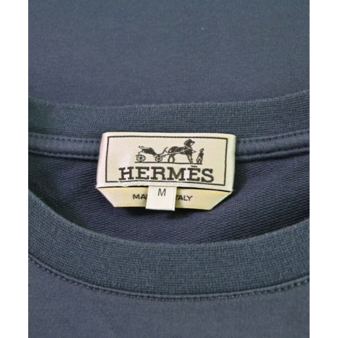 Hermes(エルメス)のHERMES エルメス Tシャツ・カットソー M 緑系 【古着】【中古】 メンズのトップス(Tシャツ/カットソー(半袖/袖なし))の商品写真