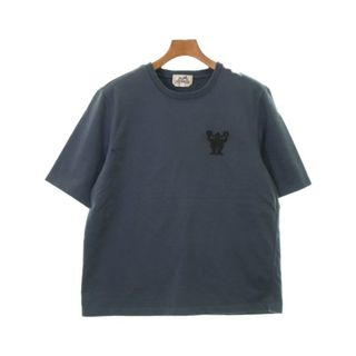 エルメス(Hermes)のHERMES エルメス Tシャツ・カットソー M 緑系 【古着】【中古】(Tシャツ/カットソー(半袖/袖なし))