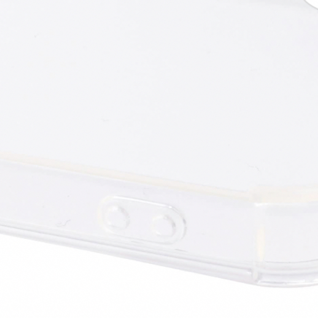 3COINS(スリーコインズ)の3COINSクリアスマホケース　iPhone7 8  ストラップ紐用リング付き スマホ/家電/カメラのスマホアクセサリー(iPhoneケース)の商品写真