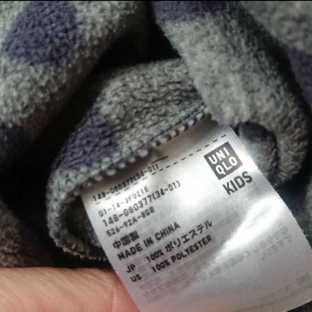 UNIQLO(ユニクロ)のユニクロ あたたかハイネック130 キッズ/ベビー/マタニティのキッズ服女の子用(90cm~)(Tシャツ/カットソー)の商品写真