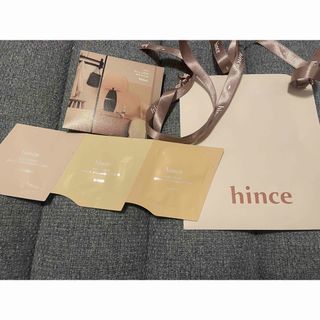 ヒンス(hince)のhince サンプルセット　ハンドバーム　セカンドスキンファンデーション(サンプル/トライアルキット)