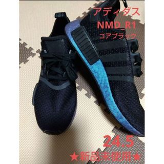 アディダス(adidas)の【新品未使用】アディダス　NMD_R1コアブラックスニーカー24.5　adid(スニーカー)