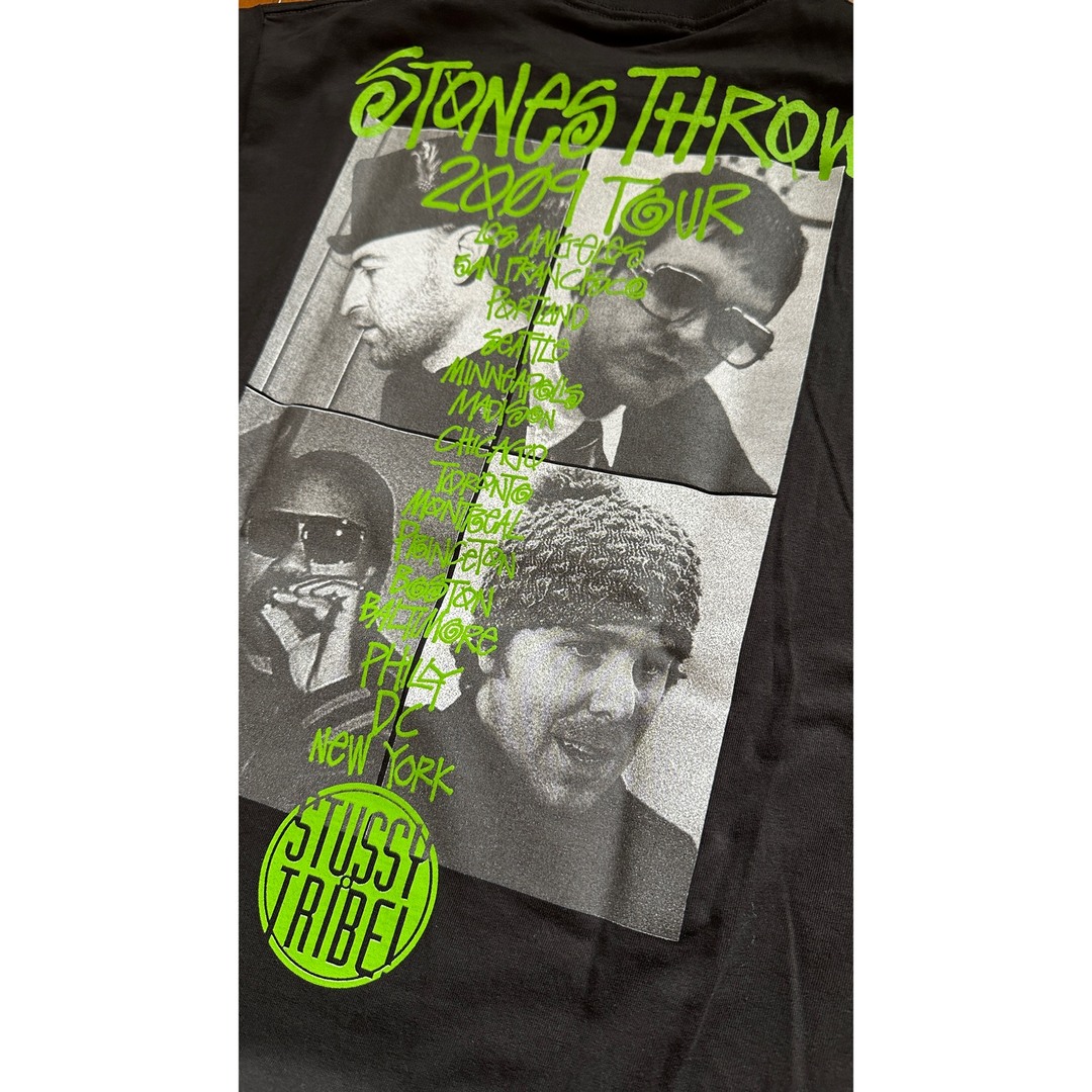 STUSSY(ステューシー)のstussy STONES THROW 2009ツアーT 新品未使用 メンズのトップス(Tシャツ/カットソー(半袖/袖なし))の商品写真