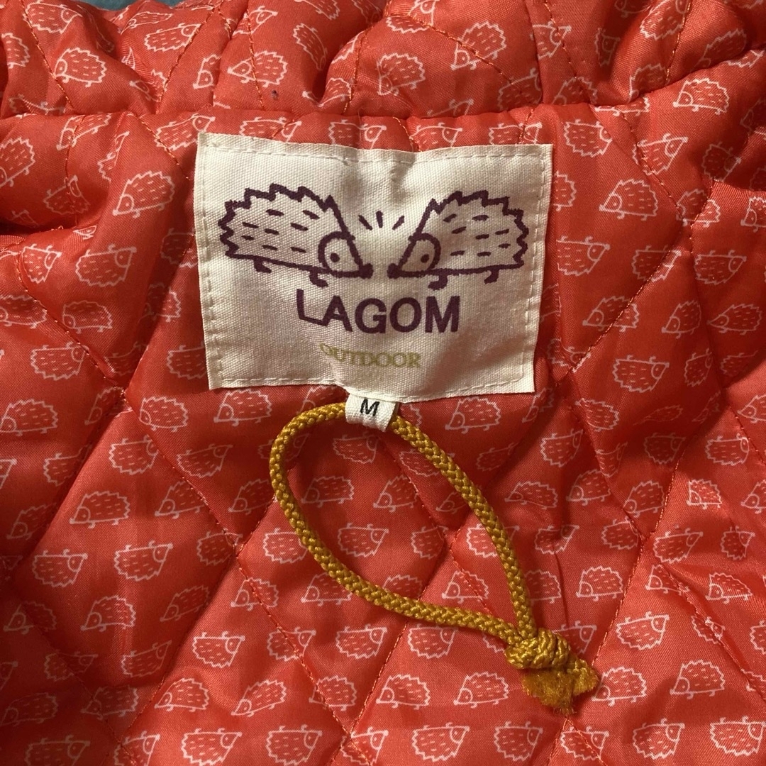 SM2(サマンサモスモス)のLagom 女の子　アウター　フード付き　コート  100 ピンク キッズ/ベビー/マタニティのキッズ服女の子用(90cm~)(ジャケット/上着)の商品写真