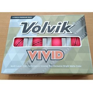 ボルヴィック(ボルヴィック)の送料無料　新品未使用　Volvik　ボルビック　ゴルフボール　ピンク　1ダース(その他)