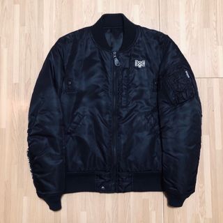 バウンティハンター(BOUNTY HUNTER)のBounty Hunter【RARE】MA-1 JACKET BLACK BXH(ブルゾン)