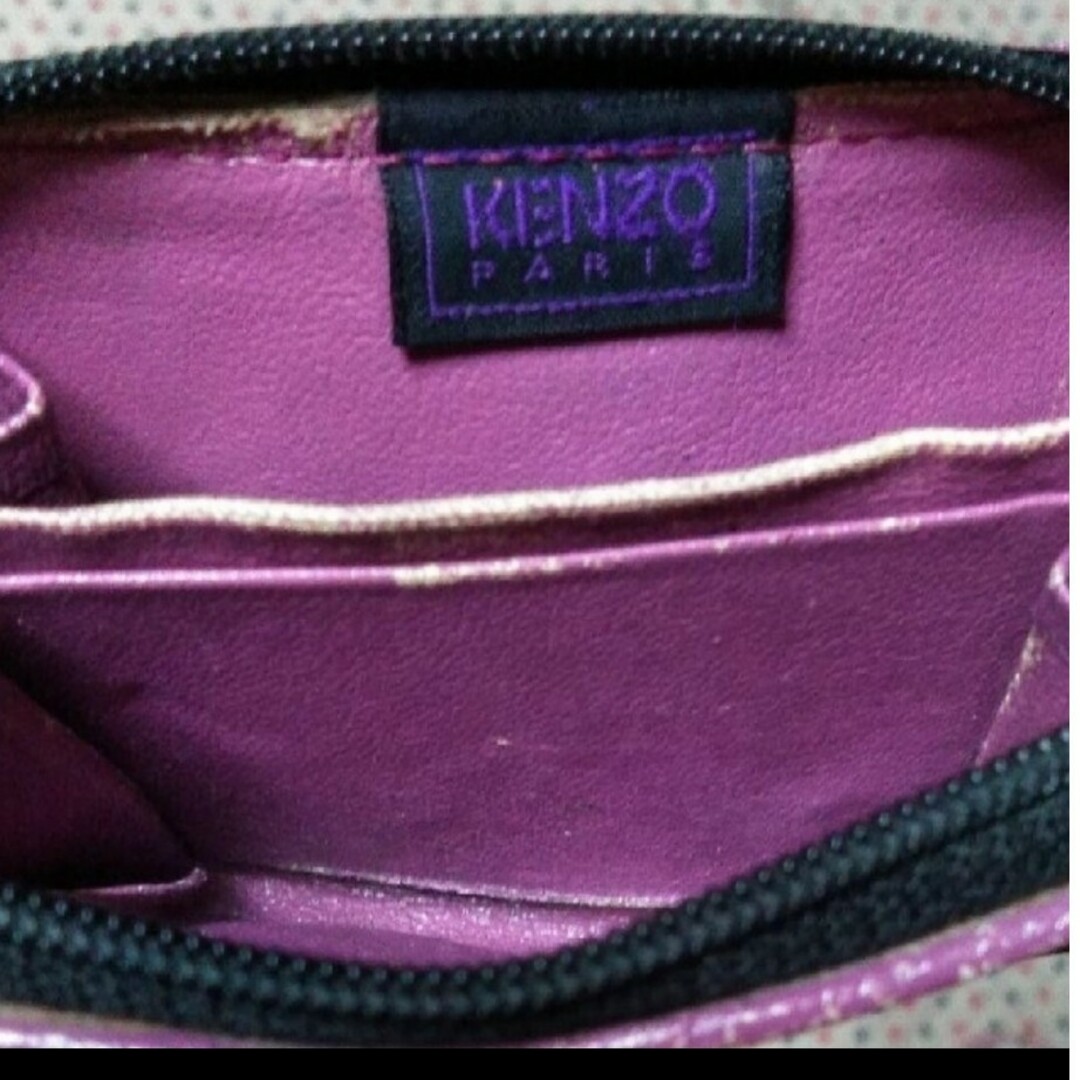 KENZO(ケンゾー)のケンゾー小銭入れ　KENZO花柄ウォレット　KENZO財布　レトロ KENZO メンズのファッション小物(コインケース/小銭入れ)の商品写真