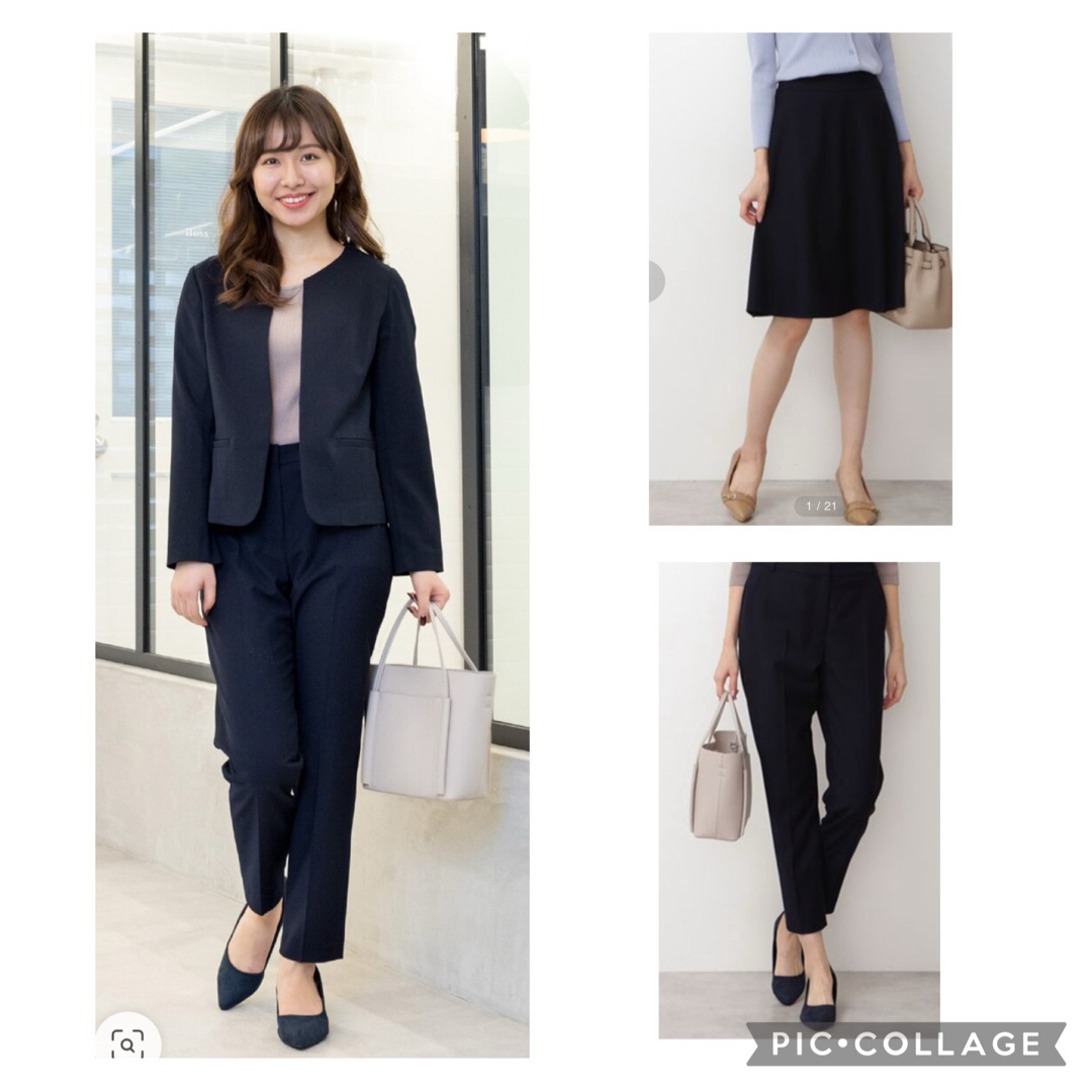 スーツ 3点セット NATURAL BEAUTY BASIC - スーツ・フォーマル・ドレス スーツ 3点セット NATURAL BEAUTY BASIC - スーツ・フォーマル・ドレス