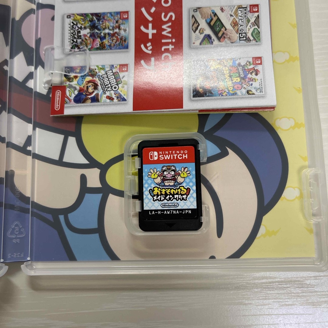 Nintendo Switch(ニンテンドースイッチ)のおすそわける メイド イン ワリオ　Nintendo Switch エンタメ/ホビーのゲームソフト/ゲーム機本体(家庭用ゲームソフト)の商品写真