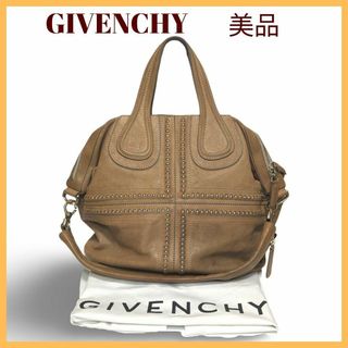 超美品 Givenchy デカロゴ ミニハンドバッグ オールレザーレディースブランドWIS