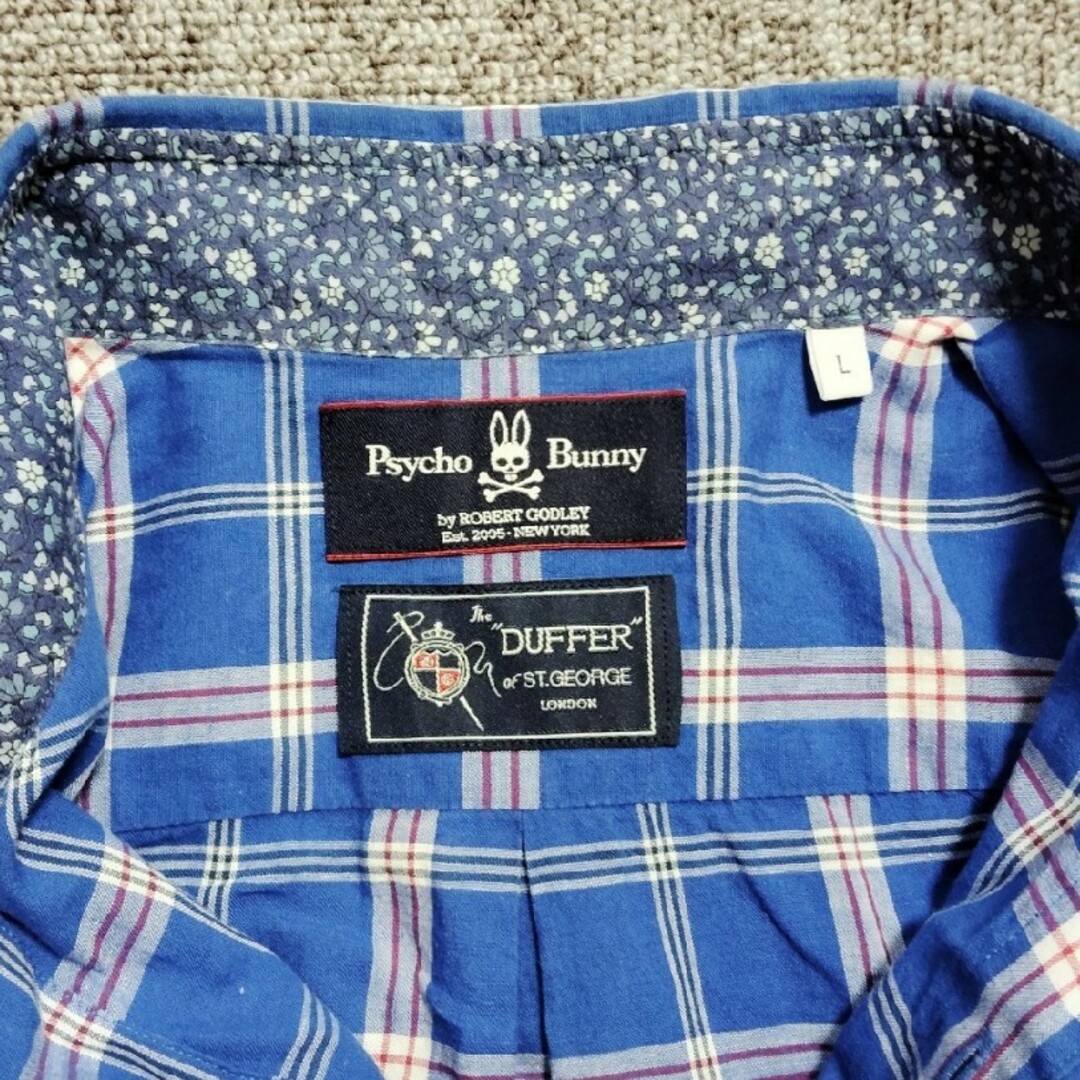 Psycho Bunny(サイコバニー)のサイコバニー半袖シャツ メンズのトップス(シャツ)の商品写真