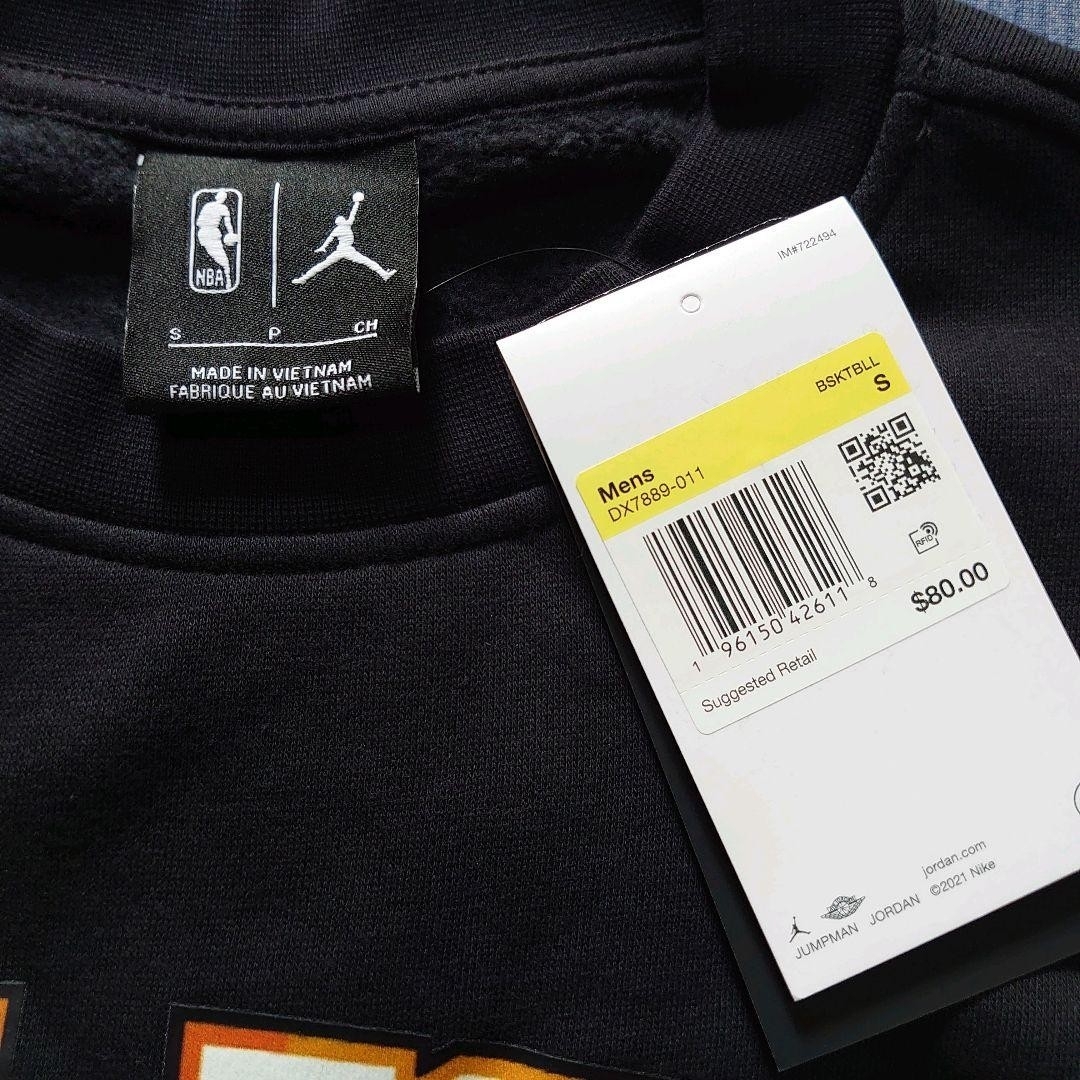 Jordan Brand（NIKE）(ジョーダン)の【S】ナイキ ジョーダン NBA フェニックス サンズ スウェット メンズのトップス(スウェット)の商品写真