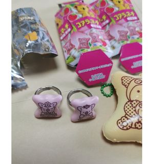 コアラのマーチいちご　指輪まとめ売り　ガチャ　お菓子ミニチュア(キャラクターグッズ)