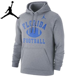 ジョーダン(Jordan Brand（NIKE）)の【ヘザーグレー】ジョーダン NCAA フロリダ大学 パーカー(パーカー)