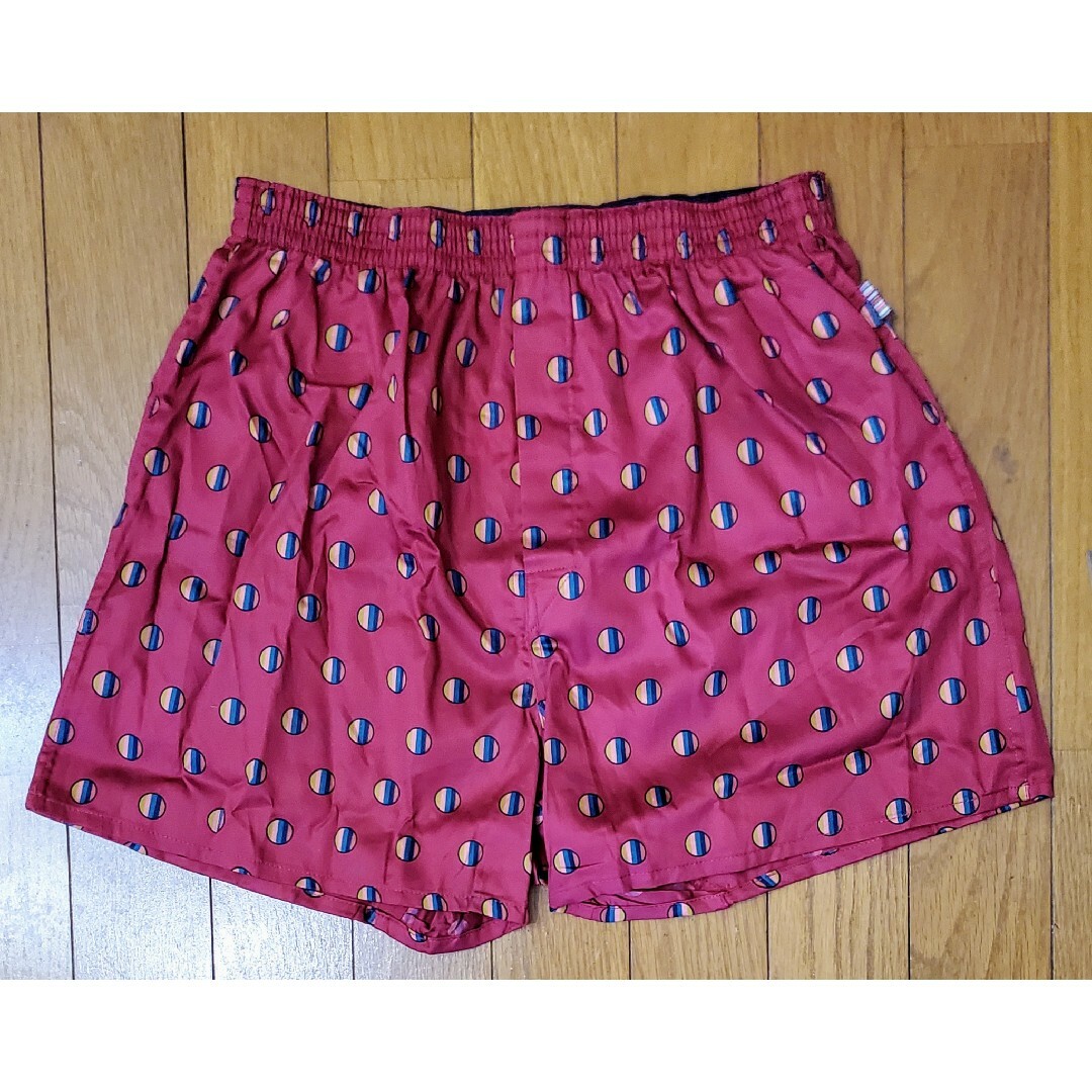 Paul Smith(ポールスミス)のポールスミス　新品　メンズ　トランクス(ドット/レッドM) メンズのアンダーウェア(トランクス)の商品写真