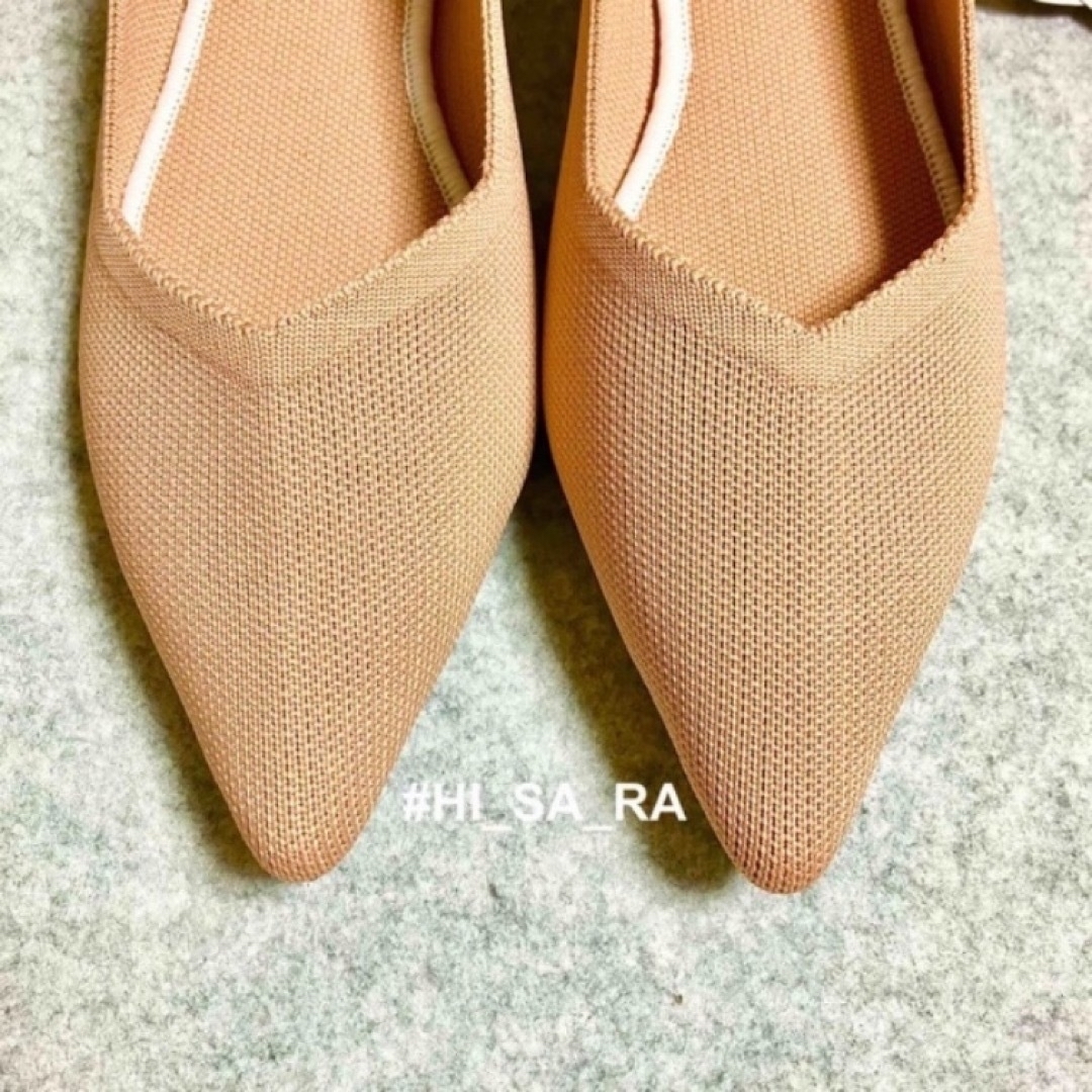 PLST - 未使用 タグ付き リサイクルニット エアリーパンプス PLST - 未使用 タグ付き リサイクルニット エアリーパンプス
