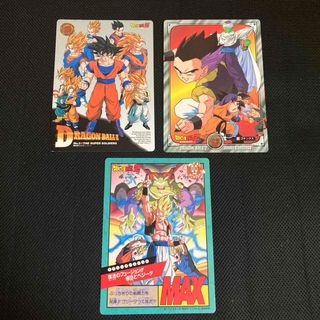 ドラゴンボール　ジャンボカードダス　3枚(カード)