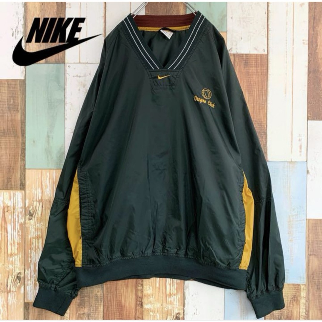 NIKE(ナイキ)のしゅー様専用　〈NIKE〉ナイキ ナイロンプルオーバー 90s L メンズのジャケット/アウター(ダウンジャケット)の商品写真