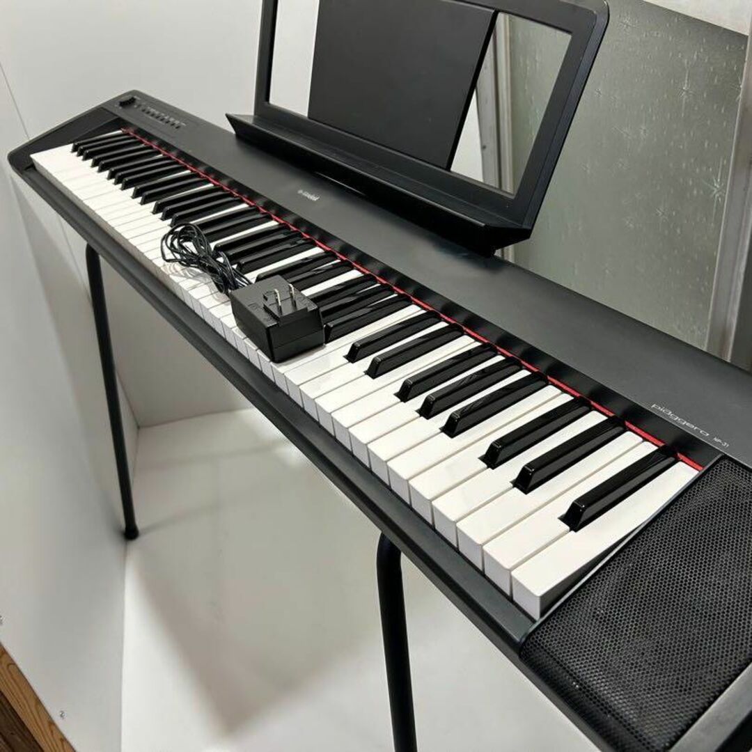 スタンド付き! 廃盤 YAMAHA キーボード piaggero np-31