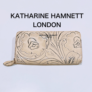 KATHARINE HAMNETT - 141 ❁ キャサリンハムネットロンドン ローズ 長財布 ❁