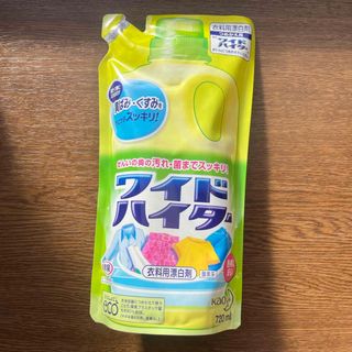 カオウ(花王)のワイドハイター つめかえ用 720ml(洗剤/柔軟剤)