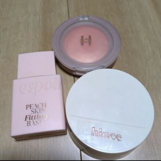 ヒンス(hince)のヒンス　hince　チーク、下地、クッションファンデ　まとめ売り　セット(ファンデーション)