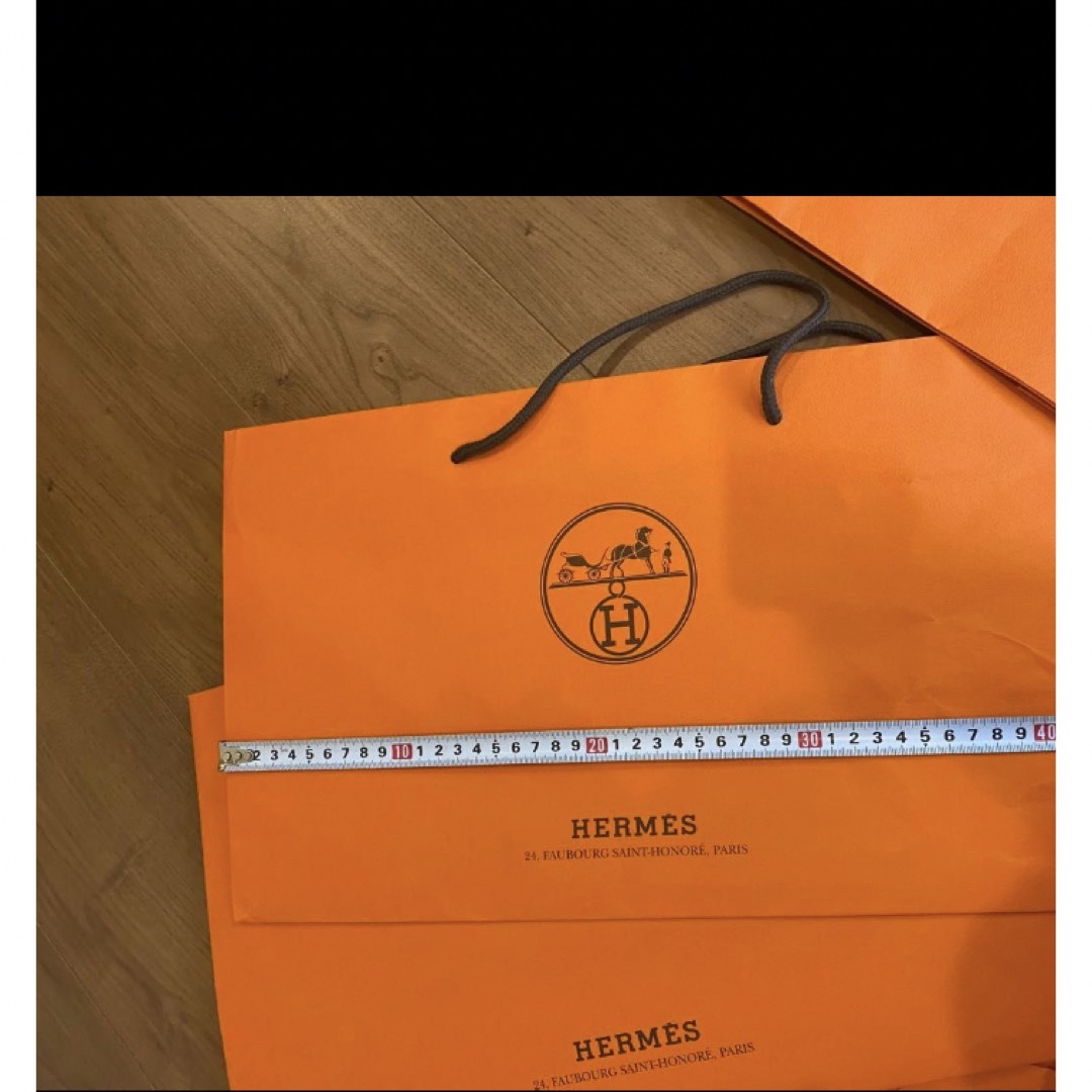 Hermes(エルメス)のエルメス ショップ袋 ショッパー 紙袋  Hermes 紙袋　7枚セット レディースのバッグ(ショップ袋)の商品写真