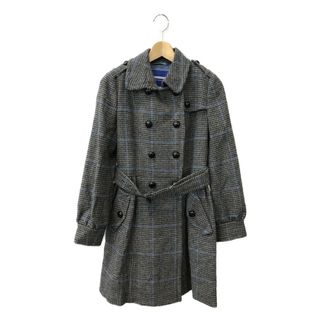 バーバリーブルーレーベル(BURBERRY BLUE LABEL)のバーバリーブルーレーベル コート チェック柄 レディース 38(その他)