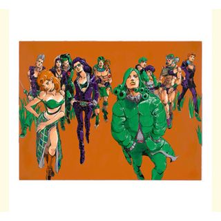 ジョジョ(JOJO)のジョジョの奇妙な冒険 高級複製原画 キービジュアル長崎 JOJO 冒険の波紋(その他)