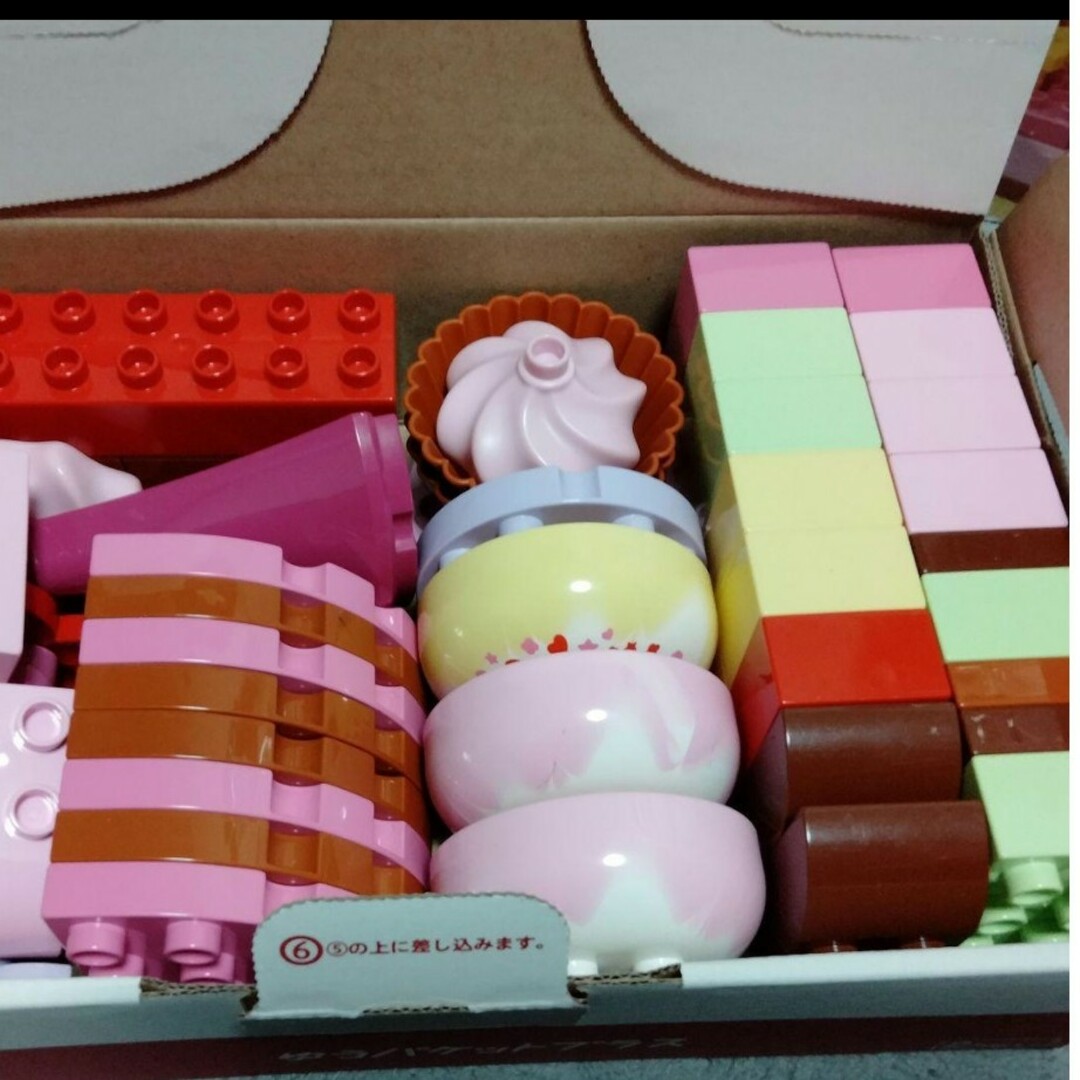 レゴ デュプロ(レゴデュプロ)のレゴデュプロ　ケーキ キッズ/ベビー/マタニティのおもちゃ(知育玩具)の商品写真