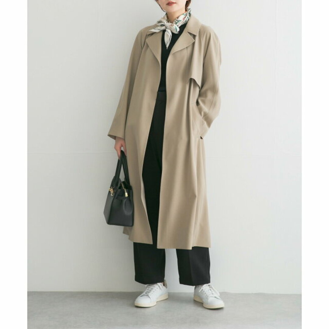 URBAN RESEARCH ROSSO(アーバンリサーチロッソ)の【BEIGE】【38】バックタックトレンチコート レディースのジャケット/アウター(トレンチコート)の商品写真