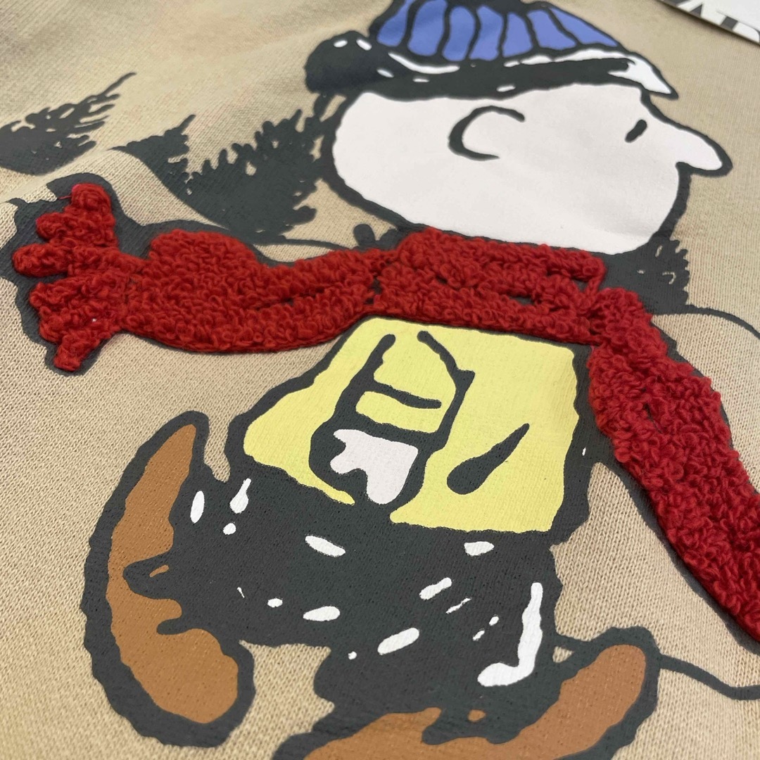 ZARA KIDS(ザラキッズ)のZARA kids SNOOPY トレーナー 3~4Y 104 新品 キッズ/ベビー/マタニティのキッズ服女の子用(90cm~)(Tシャツ/カットソー)の商品写真