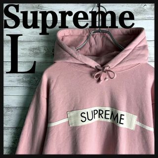 シュプリーム(Supreme)の8415【人気Lサイズ】シュプリーム☆ビッグロゴ希少カラーパーカー入手困難　美品(パーカー)