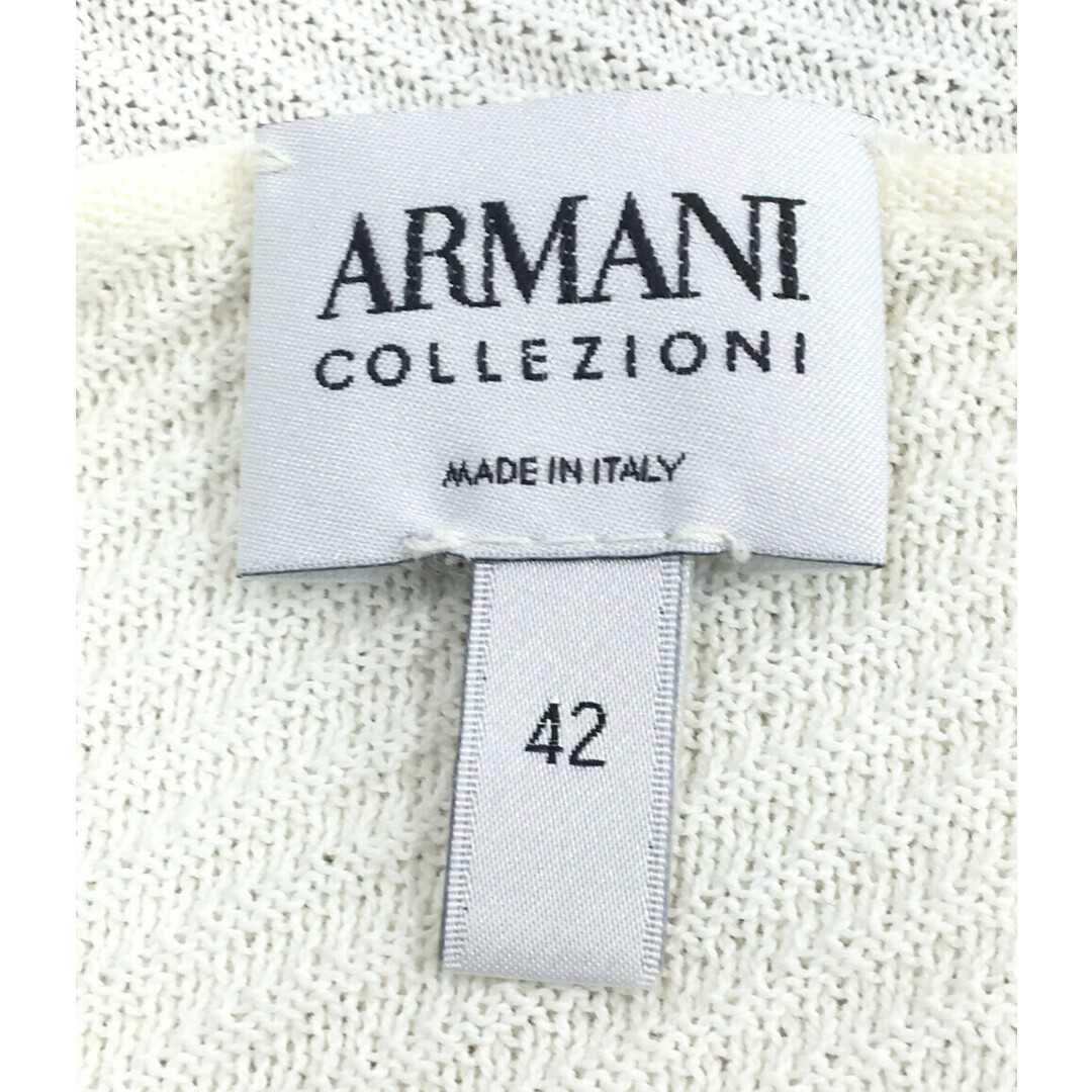 ARMANI COLLEZIONI(アルマーニ コレツィオーニ)のアルマーニコレッツォーニ 長袖カーディガン レディース 42 レディースのトップス(ニット/セーター)の商品写真