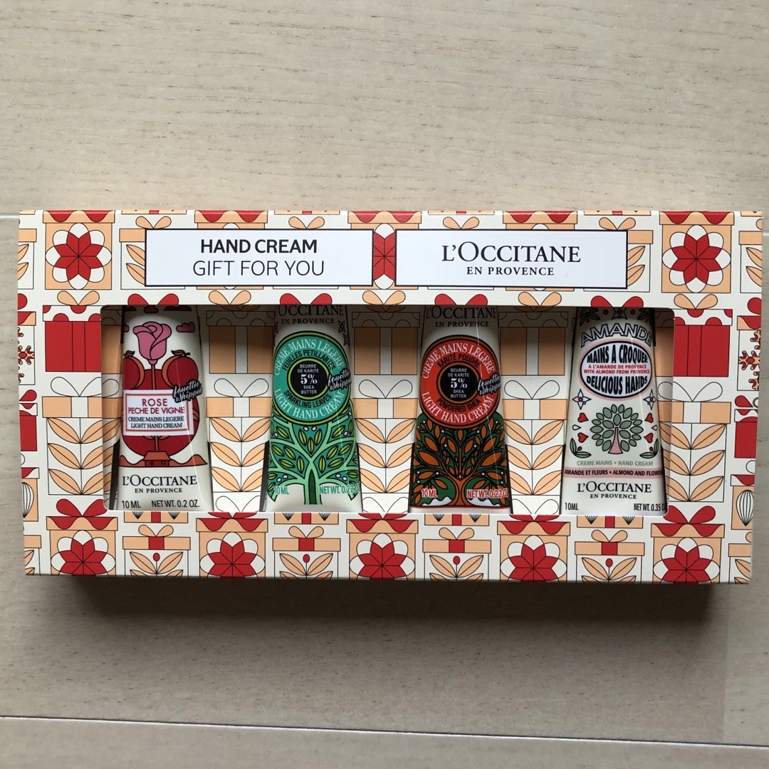 L'OCCITANE(ロクシタン)のロクシタン　ハンドクリーム　GIFT FOR YOU  10ml ×4 コスメ/美容のボディケア(ハンドクリーム)の商品写真