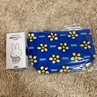 ミッフィー(miffy)の素焼きミッフィー（ぬりえ人形）＆ミニトートバッグ　セット(キャラクターグッズ)