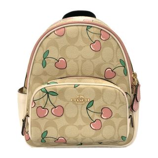 コーチ(COACH)のコーチ COACH リュック サクランボ柄 レディース(リュック/バックパック)