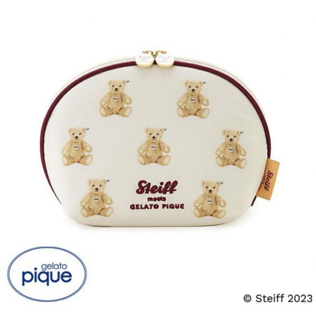 gelato pique - 【新品】ジェラートピケ Steiff シュタイフ 総柄 gelato pique - 【新品】ジェラートピケ Steiff シュタイフ 総柄