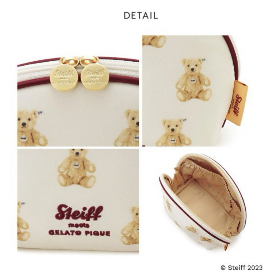 gelato pique - 【新品】ジェラートピケ Steiff シュタイフ 総柄 gelato pique - 【新品】ジェラートピケ Steiff シュタイフ 総柄