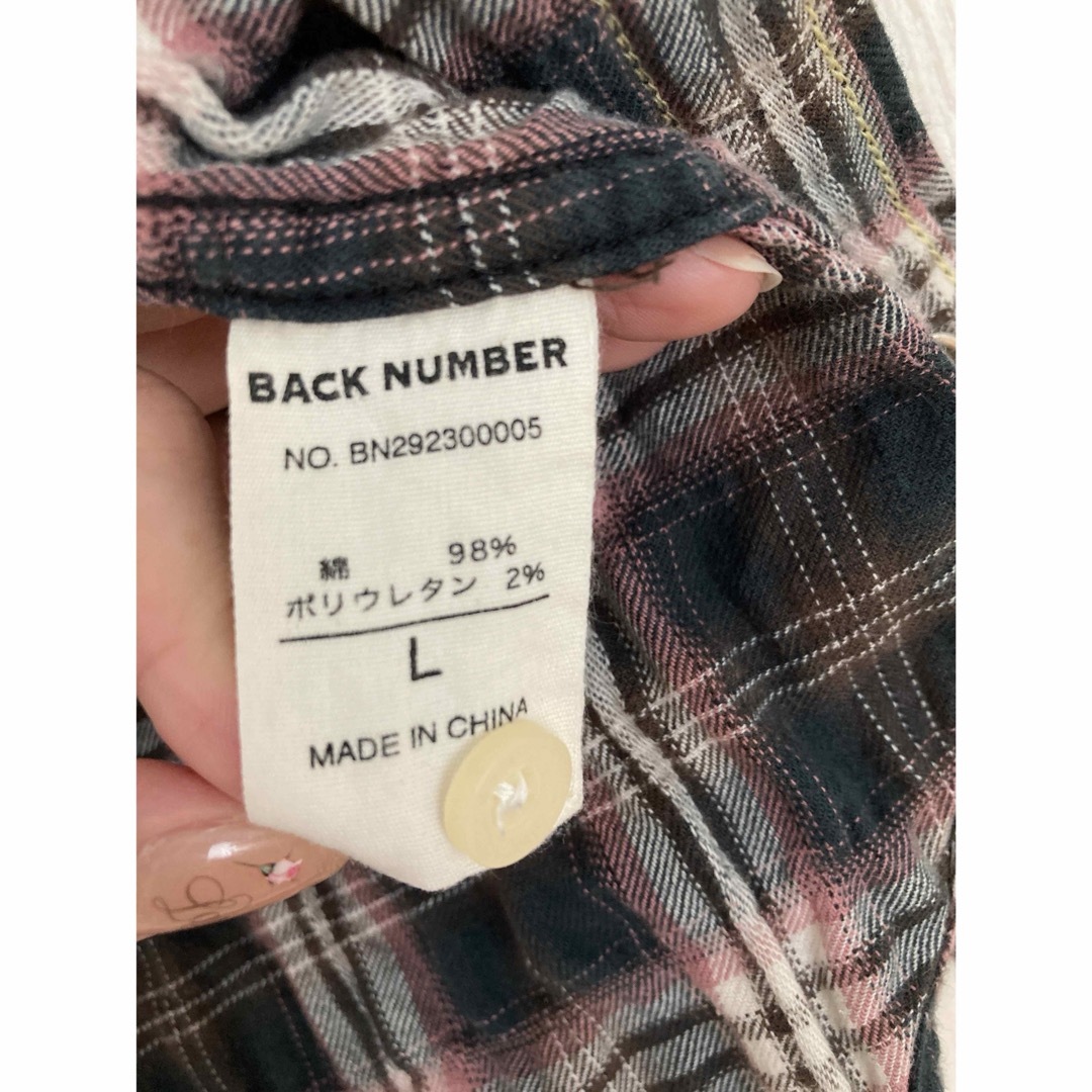 BACK NUMBER(バックナンバー)のバックナンバー　シャツ レディースのトップス(シャツ/ブラウス(長袖/七分))の商品写真