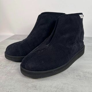 スイコック(suicoke)の【美品】スイコック/SUICOKE 裏ボア ブーツ　コーデュロイ　センタージップ(ブーツ)