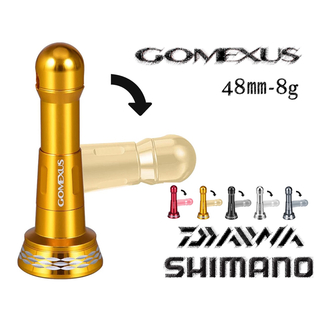 シマノ(SHIMANO)のゴメクサス 48mm リールスタンド 折り畳み　ダイワ　ソアレ　セルテート(リール)