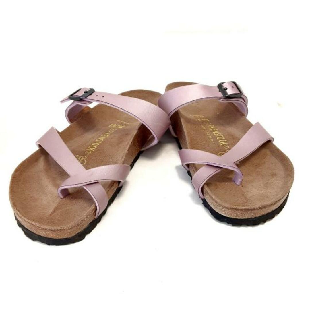 BIRKENSTOCK(ビルケンシュトック)のビルケンシュトック サンダル 37 - ピンク レディースの靴/シューズ(サンダル)の商品写真