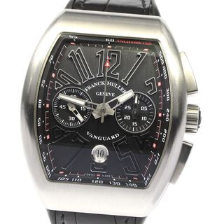 フランクミュラー(FRANCK MULLER)のフランクミュラー FRANCK MULLER V45CCDT ヴァンガード デイト クロノグラフ 自動巻き メンズ 箱・保証書付き_799631(腕時計(アナログ))